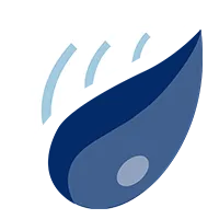 leaf icon blue
